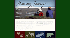 Desktop Screenshot of necessaryjourneys.ca